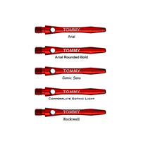 red-dragon-darts-tiges-personnalis-es-aluminium-anodis-short-36mm image 6