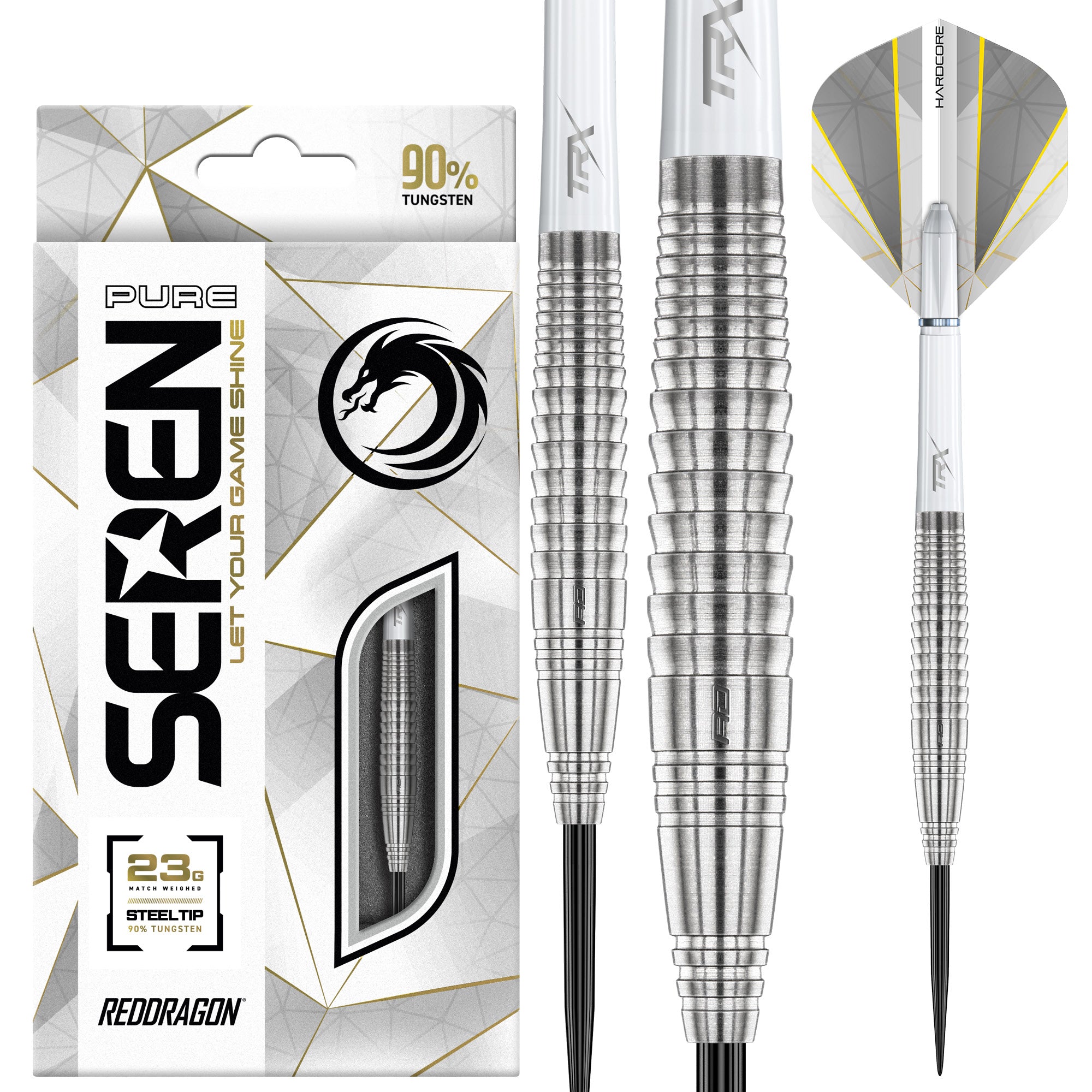 red-dragon-darts-seren-4-pure-fl-chettes-90-tungst-ne-argent image 1