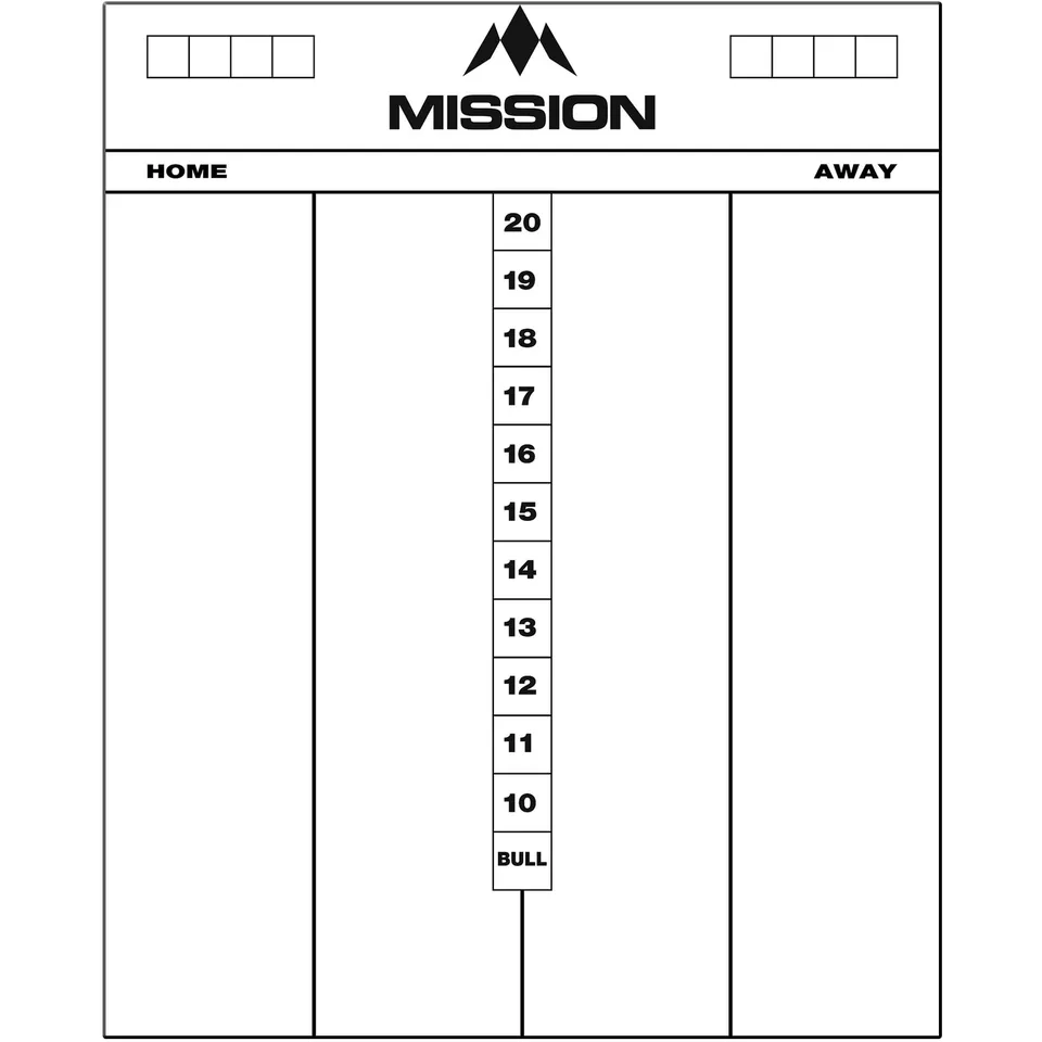 mission-darts-cricket-marker-board-tableau-score-effa-able image 1