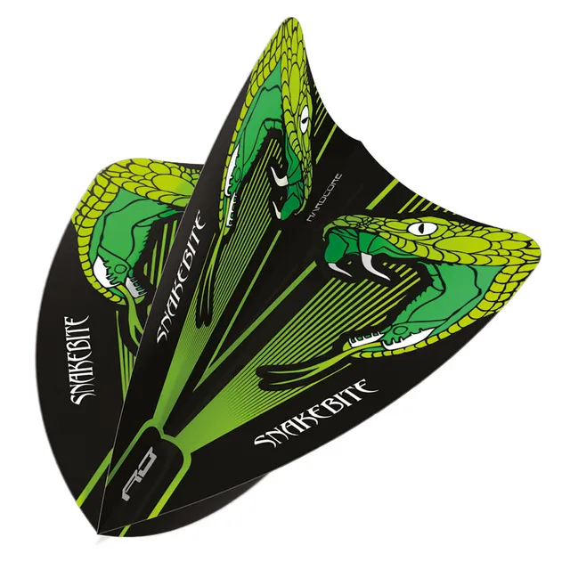 red-dragon-darts-peter-wright-snakebite-green-transparent-hardcore-freestyle-ail image 1