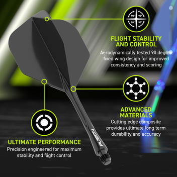 winmau-fusion-n-2-integrated-vol-tige-black-tint image 3