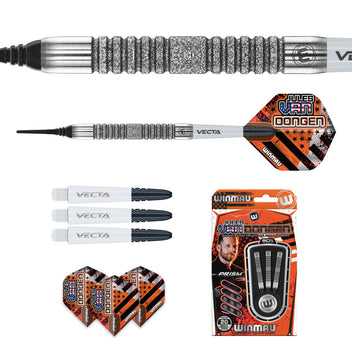 winmau-jules-van-dongen-fl-chettes-pointe-souple-soft-tip-signature image 5