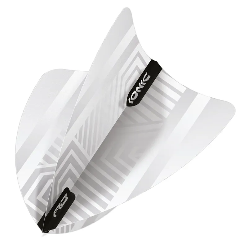red-dragon-darts-white-hardcore-ailettes-freestyle-blanches image 1