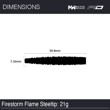 winmau-firestorm-flame-2-fl-chettes-pointe-acier image 7