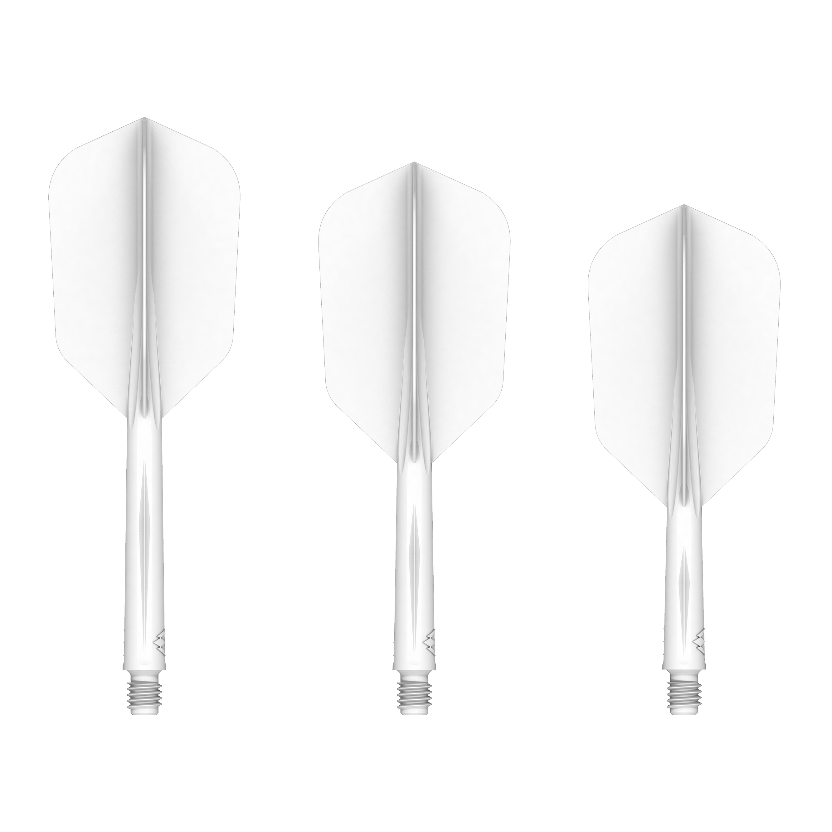 mission-darts-force-90-syst-me-vol-e-et-tige-moul-e-blanc-slim-medium image 1
