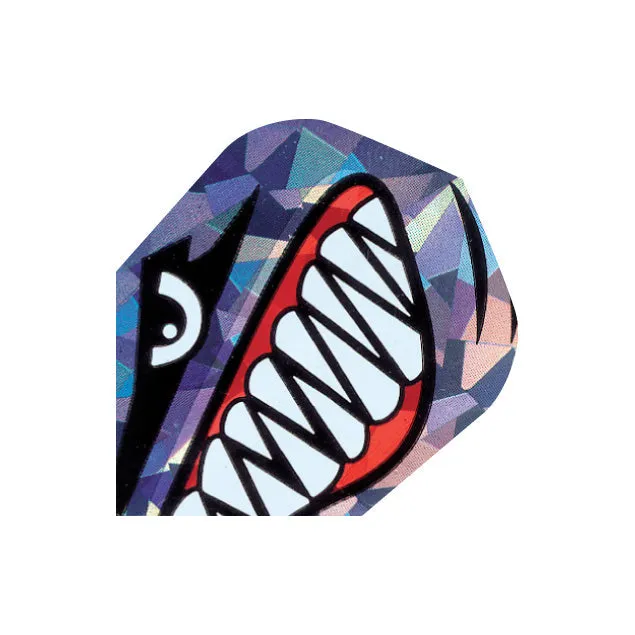 harrows-hologram-shark-teeth-flight-1601-lot-de-3-ailettes image 1
