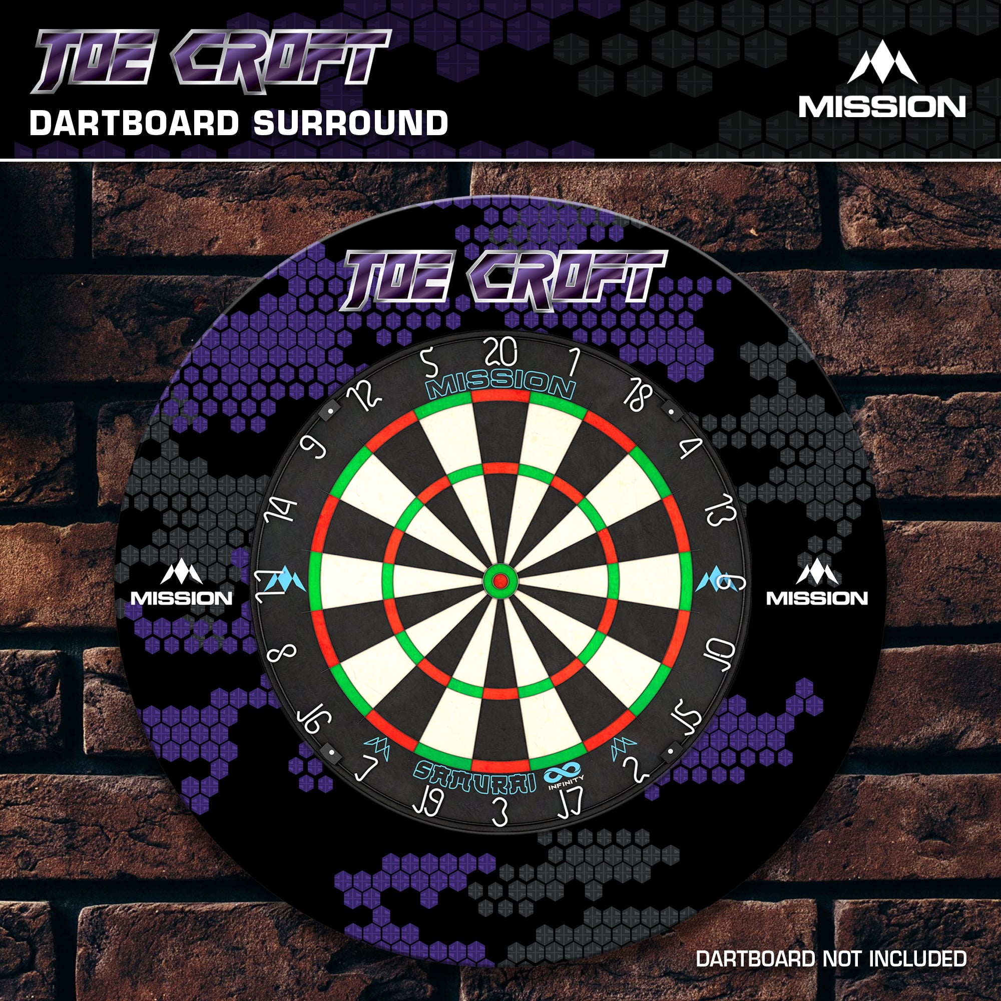 mission-joe-croft-surround-pour-cible-steel-tip-polym-re image 6