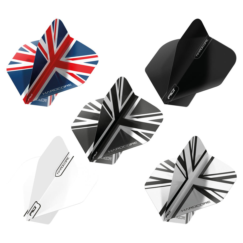 red-dragon-darts-hardcore-union-jack-selection-pack-ailettes-standard-100-micron image 1