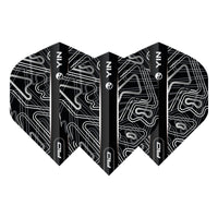 red-dragon-darts-yin-yang-noir-et-blanc-standard-ailettes-de-fl-chettes image 6