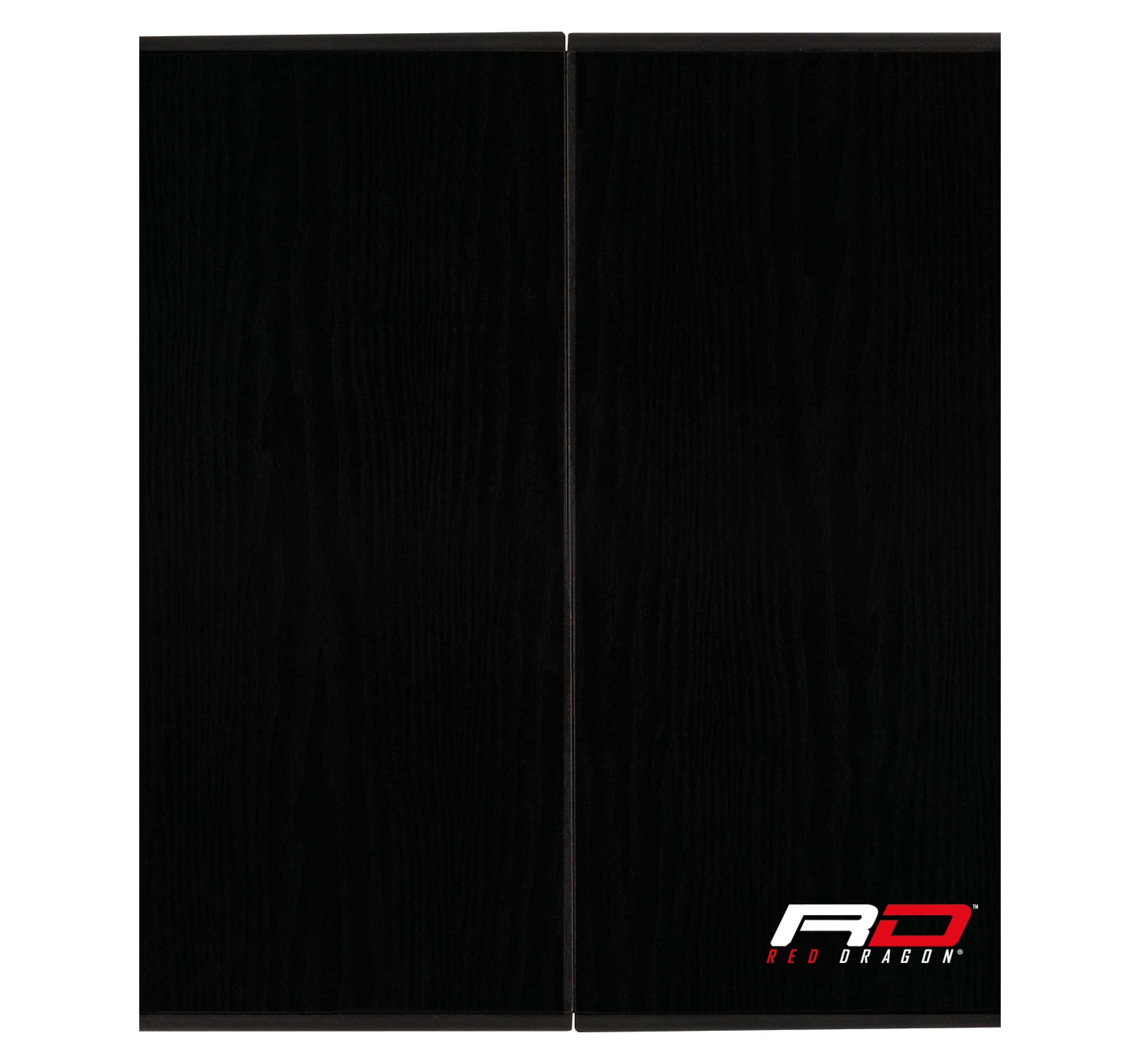 red-dragon-darts-deluxe-armoire-pour-cible-de-fl-chettes-noire image 1
