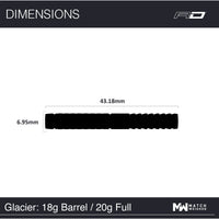 red-dragon-darts-gerwyn-price-glacier-soft-tip-fl-chettes-pointe-souple image 5