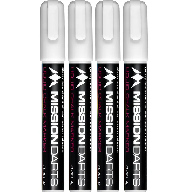 mission-marqueurs-craie-liquide-blancs-effa-ables-lot-de-4 image 1