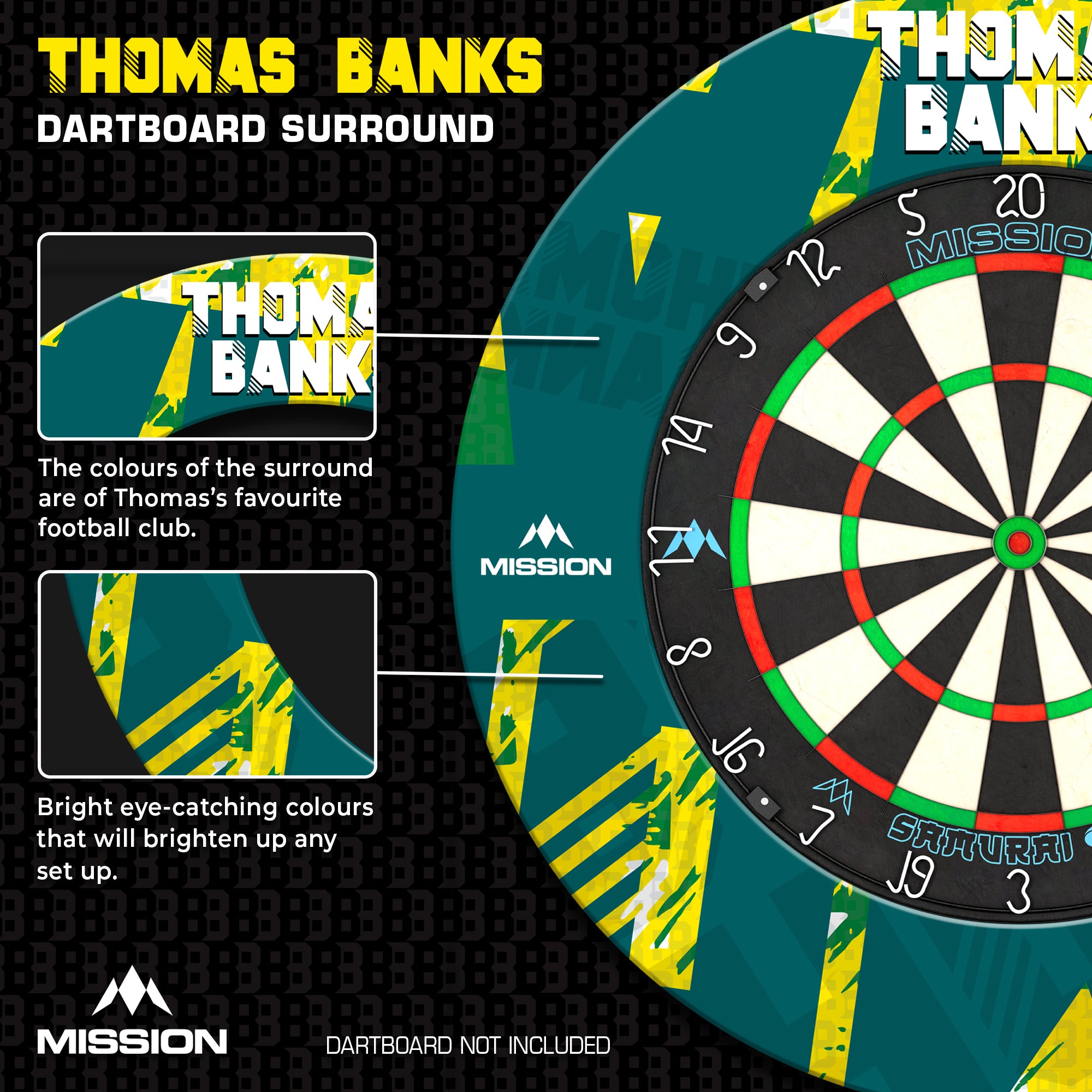 mission-darts-thomas-banks-contour-de-cible-surround-polym-re image 5