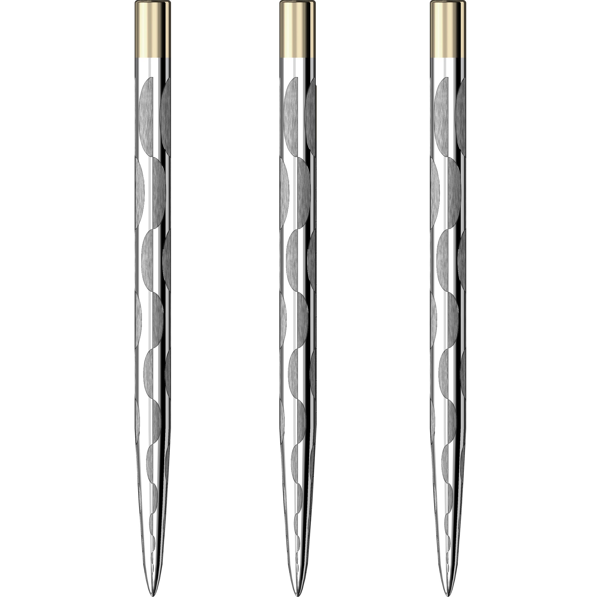 mission-darts-laser-plus-pointes-acier-de-rechange-solid-arc-argent-32mm-38mm image 2