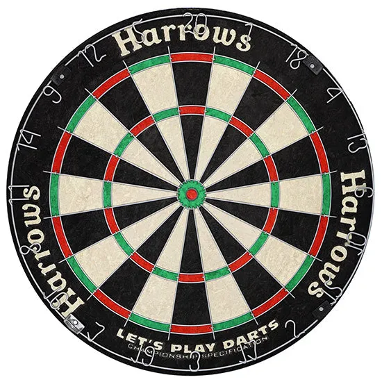 harrows-lets-play-darts-jeu-cible-sisal-6-fl-chettes image 1