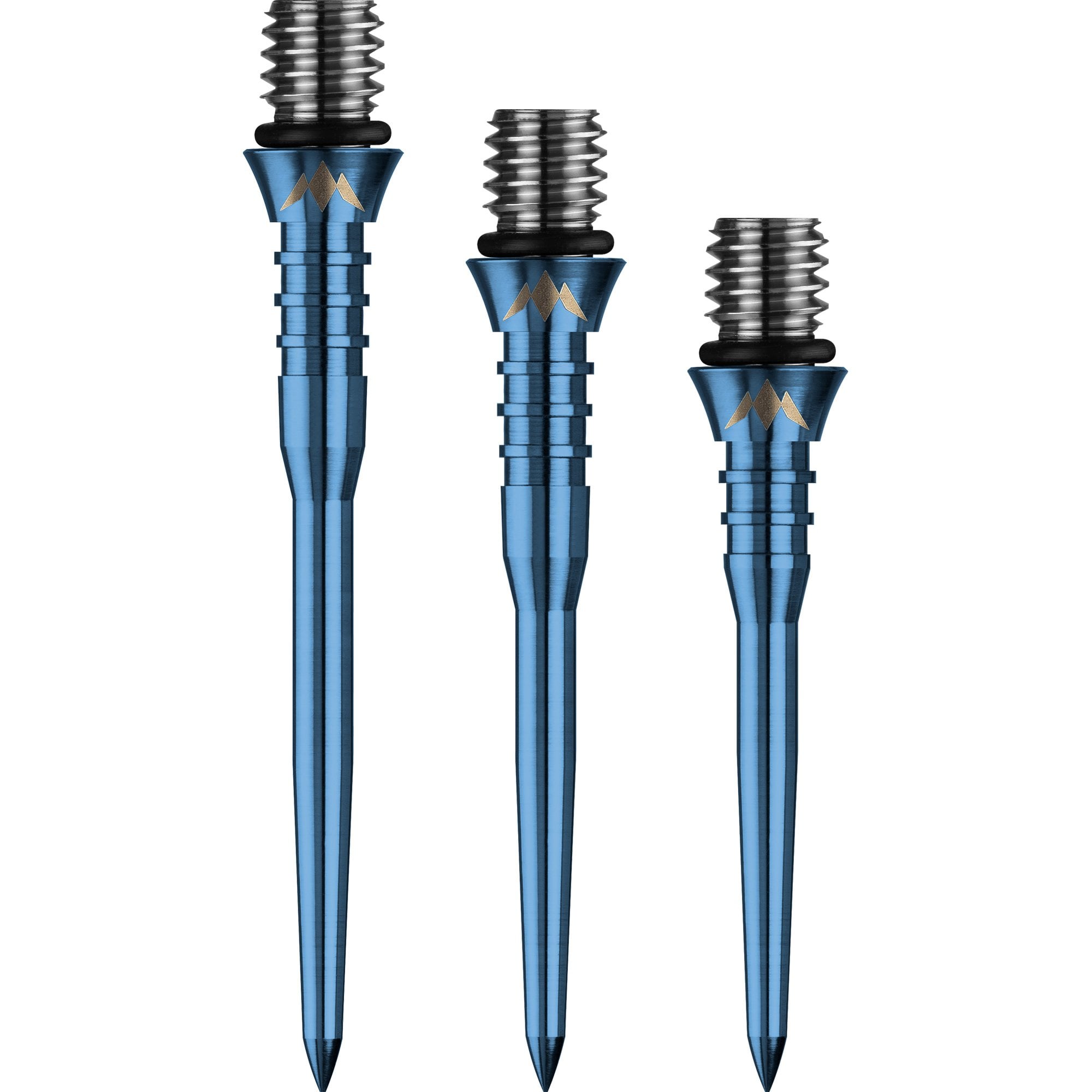 mission-darts-titan-pro-ti-pointes-de-conversion-grooved-bleu-30mm image 1
