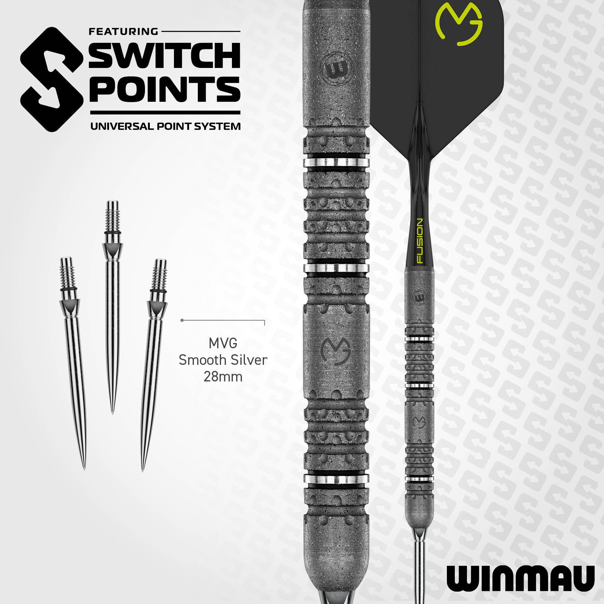 winmau-michael-van-gerwen-se-90-tungst-ne-fl-chettes-acier-switch-point image 6