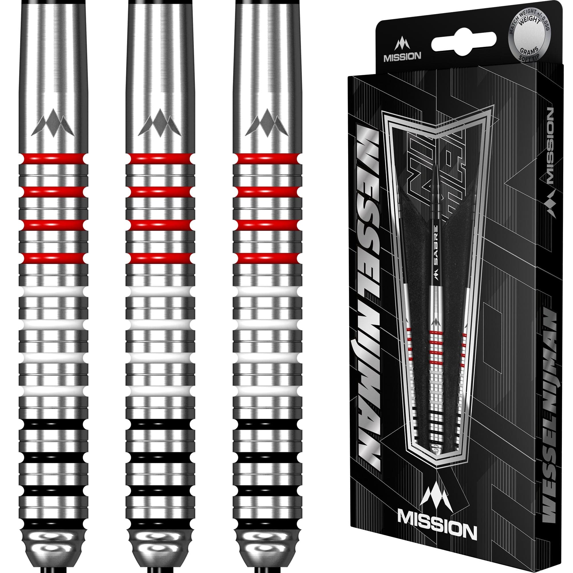 mission-darts-wessel-nijman-natural-fl-chettes-acier-95-tungst-ne image 4
