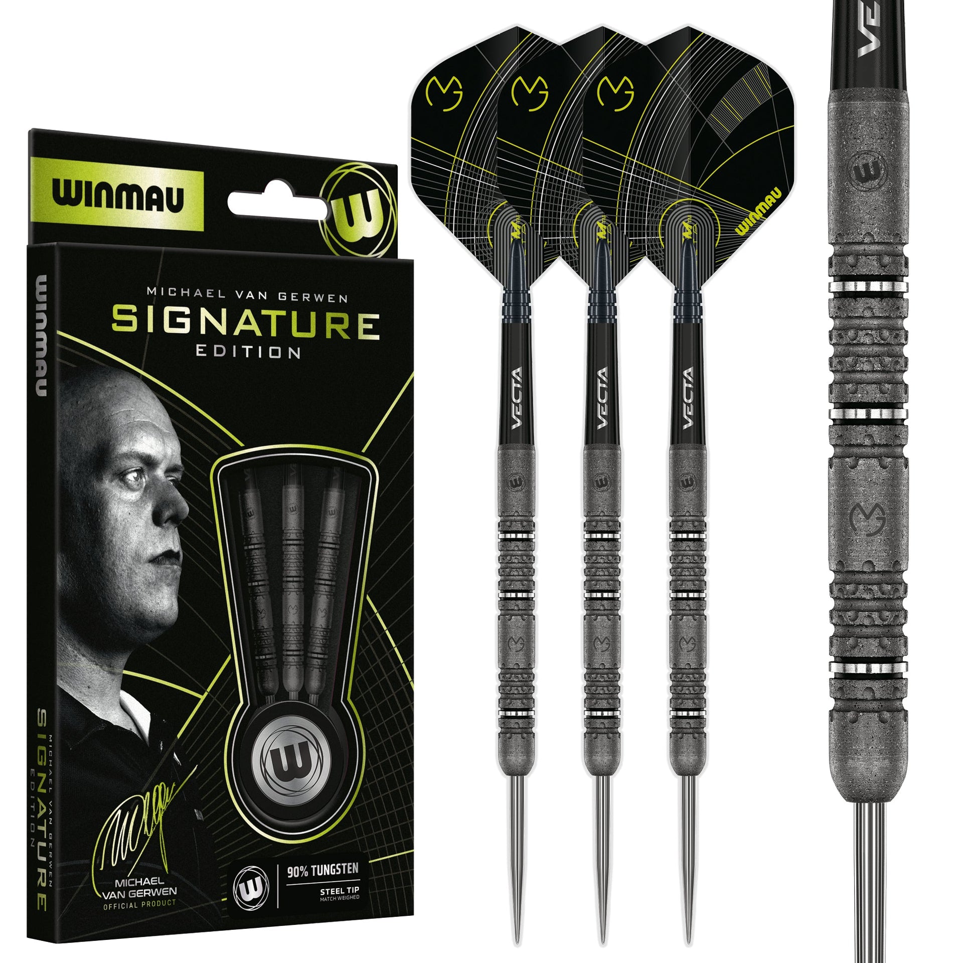 winmau-mvg-signature-edition-fl-chettes-pointe-acier-90-tungst-ne image 1