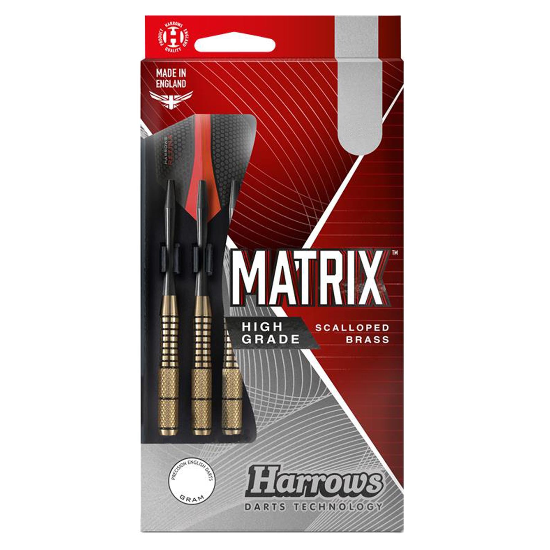 harrows-matrix-fl-chettes-pointe-souple-laiton image 5