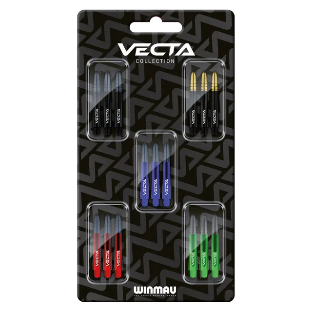 winmau-vecta-shafts-collection-tiges-5-coloris image 1