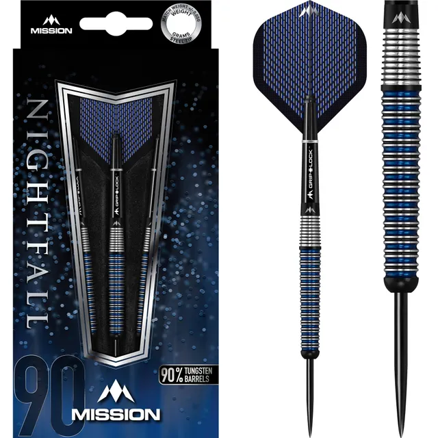 mission-darts-nightfall-m3-taper-fl-chettes-pointe-acier image 1