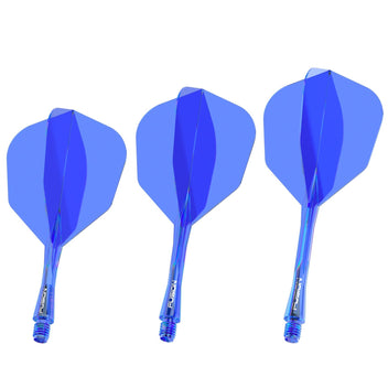 winmau-fusion-6-ailette-tige-int-gr-e-bleu-translucide image 2