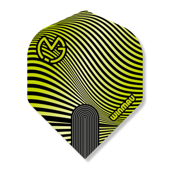 winmau-mvg-prism-flight-collection-card-5-sets-noir-et-vert image 7