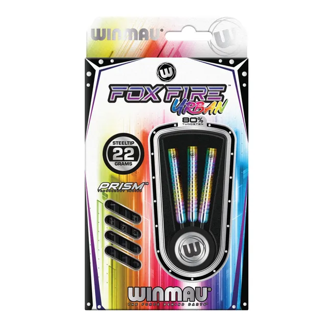 winmau-foxfire-urban-fl-chettes-profil-parall-le-grip-anneaux image 1