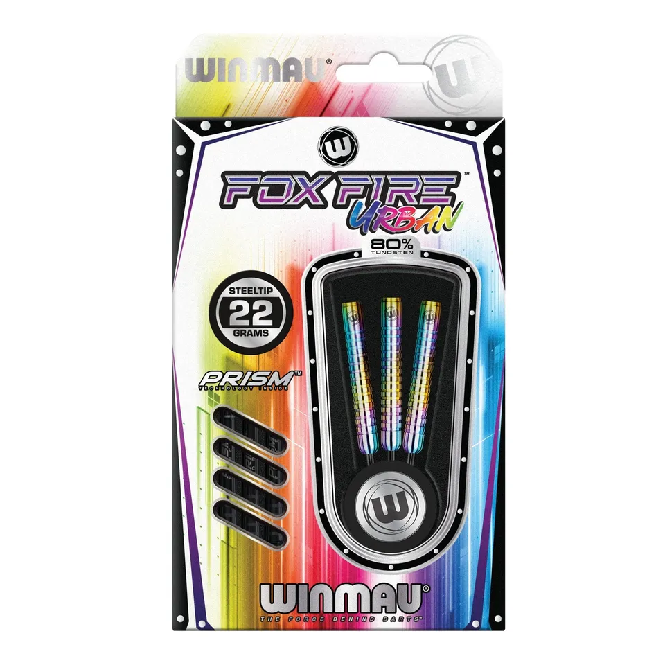 winmau-foxfire-urban-fl-chettes-profil-parall-le-grip-anneaux image 1