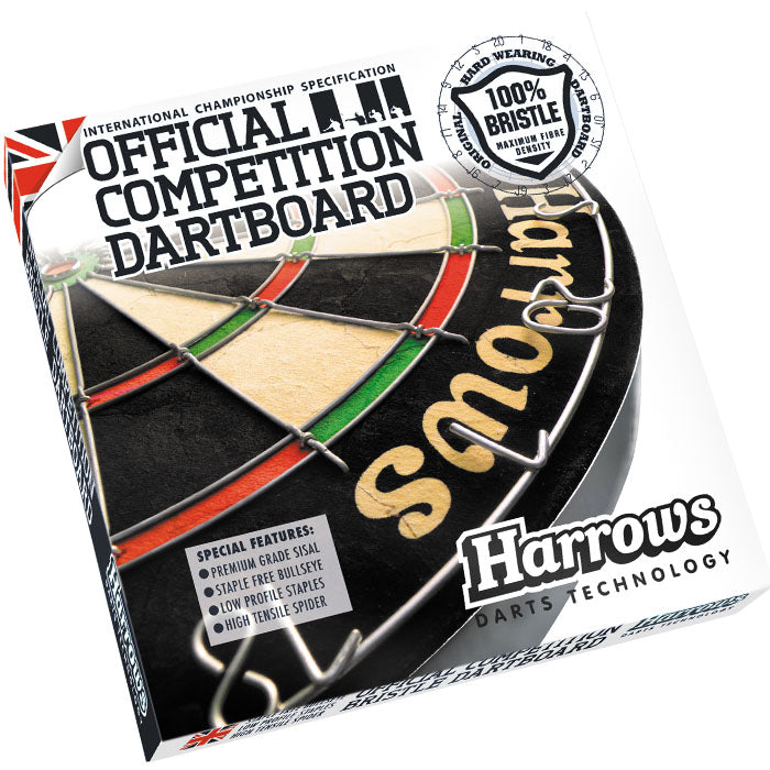 harrows-official-competition-cible-de-fl-chettes-en-sisal image 2