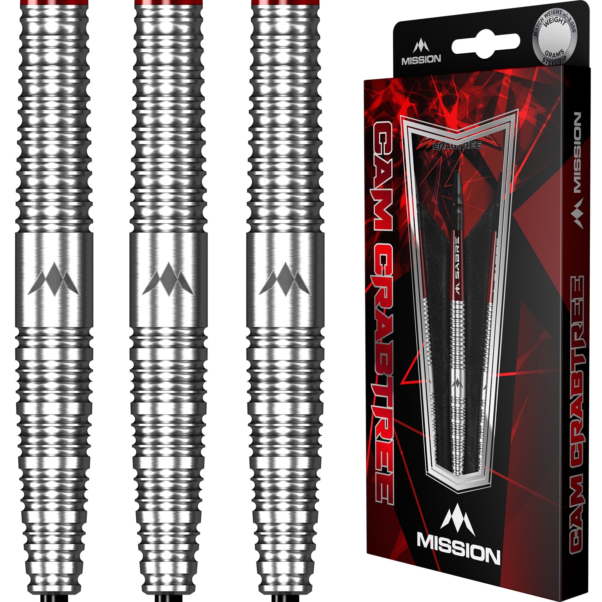 mission-darts-cam-crabtree-fl-chettes-steel-tip-95-tungst-ne-naturel image 4