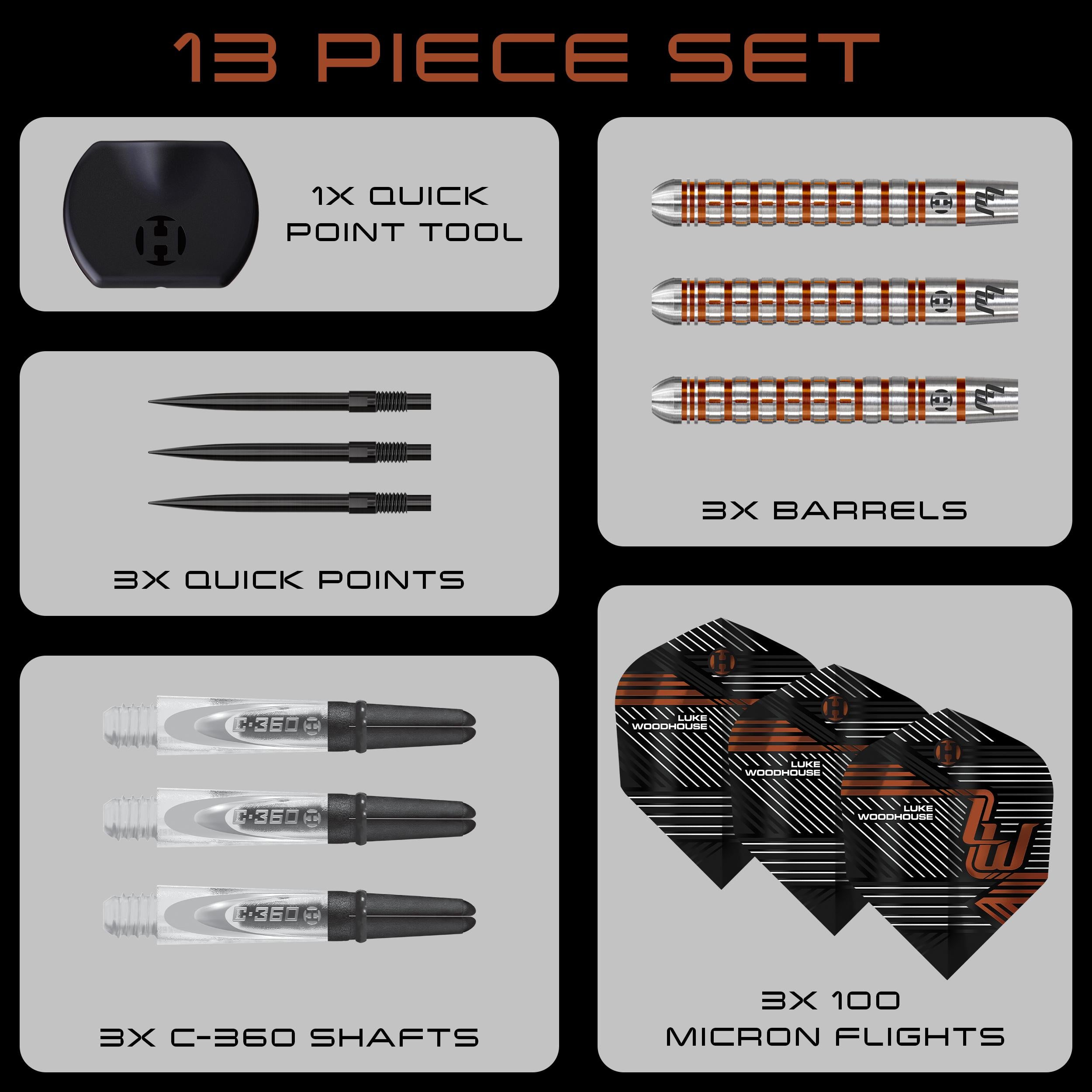 harrows-luke-woodhouse-series-2-90-fl-chettes-pointe-acier-quick-point image 7