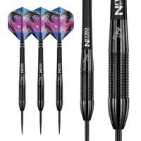 red-dragon-darts-peter-wright-snakebite-3-noir-fl-chettes-pointe-acier image 6