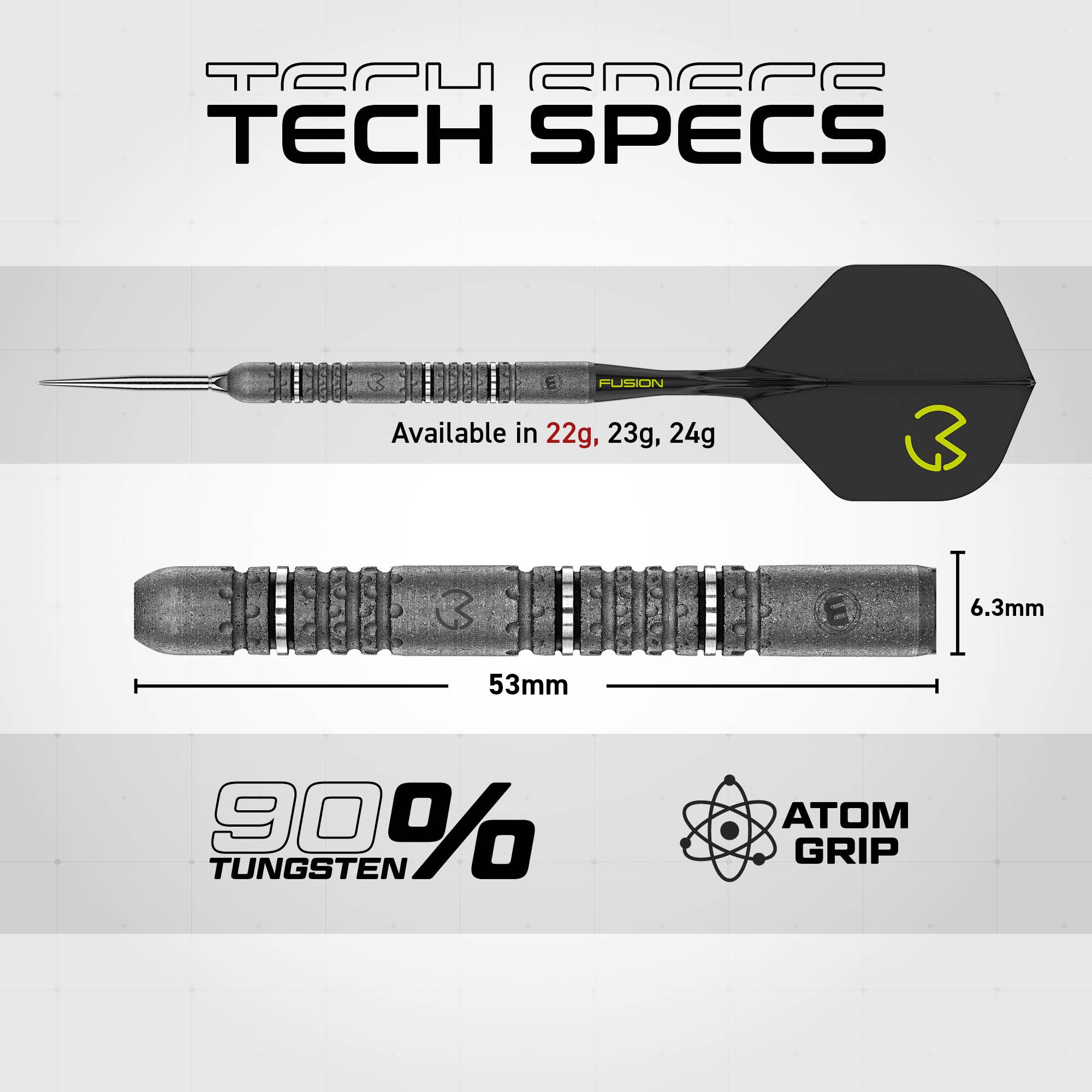 winmau-michael-van-gerwen-se-90-tungst-ne-fl-chettes-acier-switch-point image 8