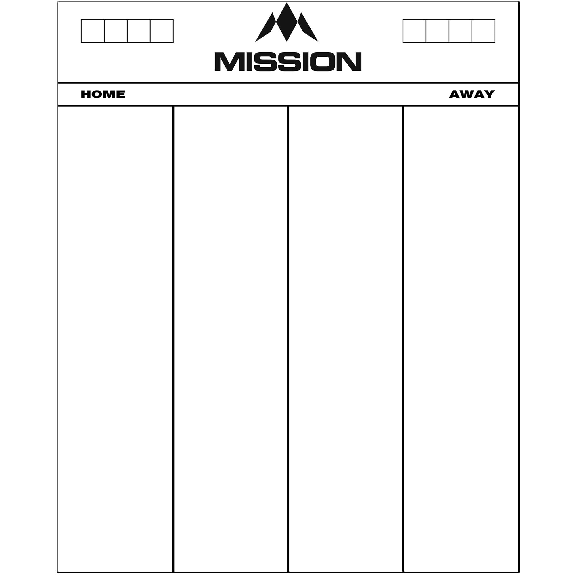 mission-darts-marker-board-501-tableau-de-score-effa-able-blanc image 1