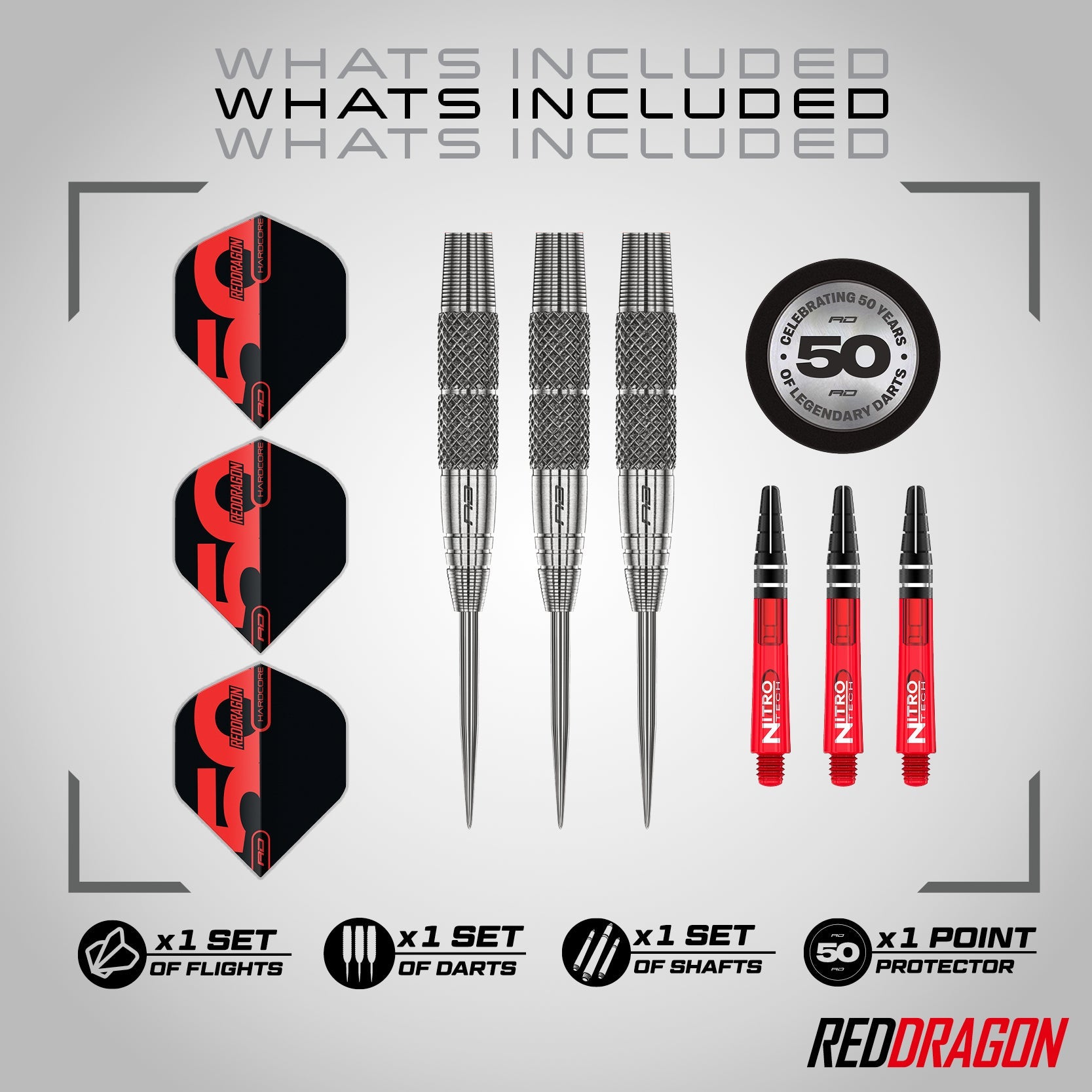 red-dragon-darts-grizzly-2-fl-chettes-tungst-ne-90-grip-molet image 5