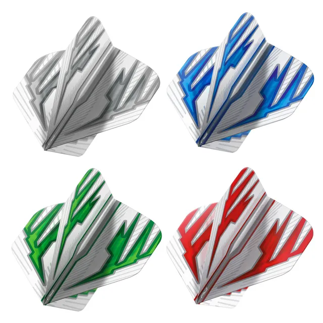 red-dragon-darts-hardcore-flights-selection-pack-9-lot-12-ailettes-freestyle image 1