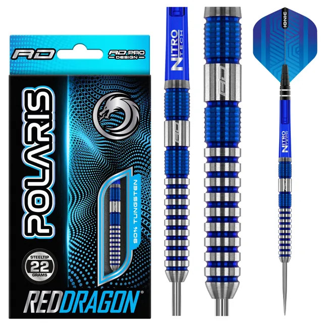 red-dragon-darts-polaris-fl-chettes-pointe-acier-90-tungst-ne-micro-grip image 1
