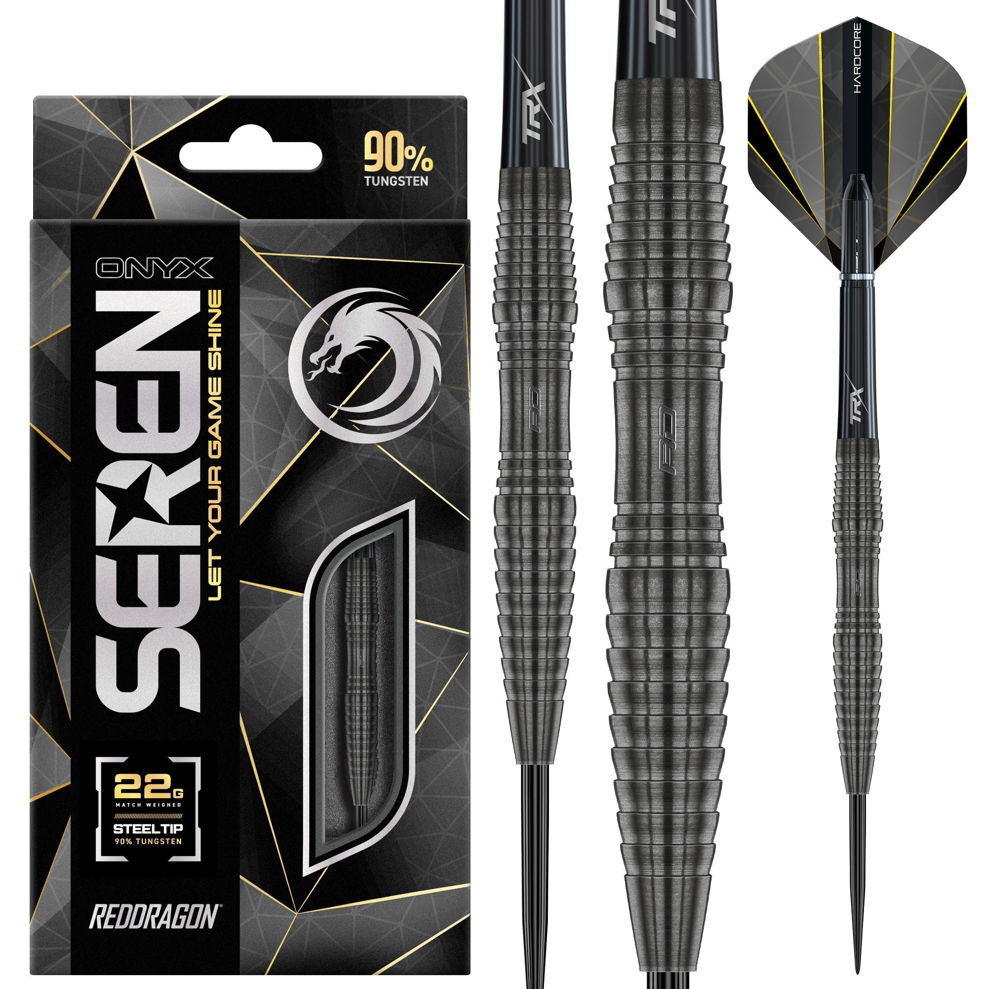 red-dragon-darts-seren-3-onyx-fl-chettes-acier-90-tungst-ne-black image 1
