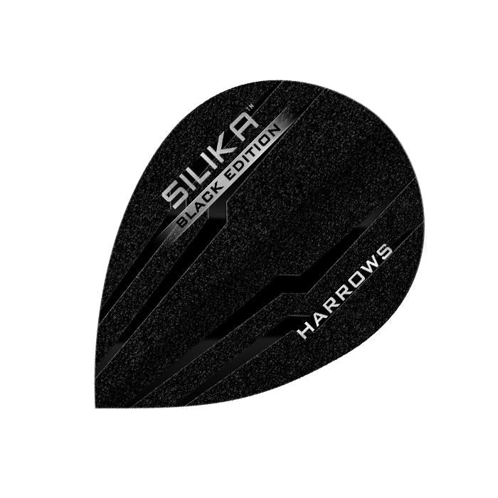harrows-silika-black-edition-ailettes-flights-pear image 1