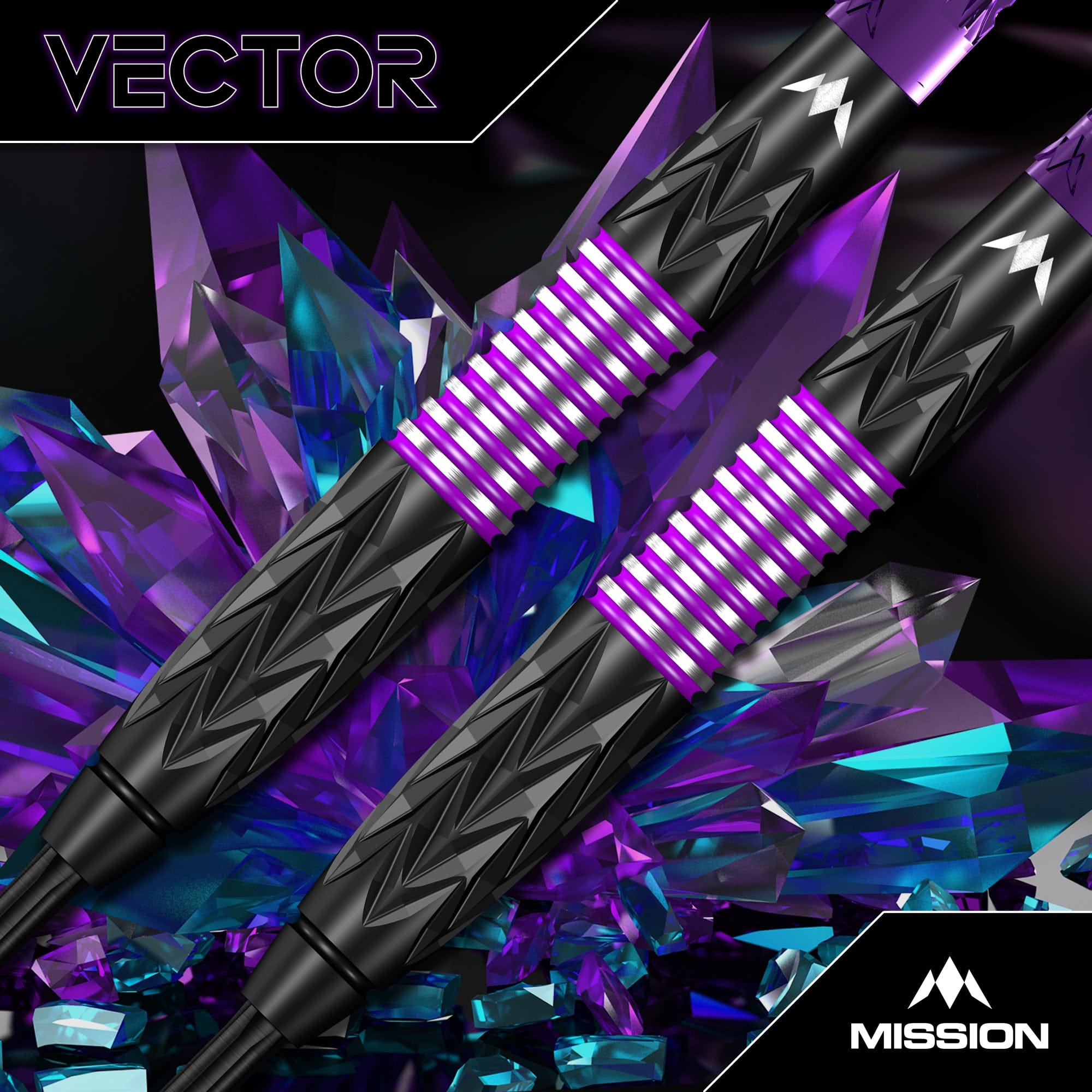 mission-darts-vector-fl-chettes-pointe-acier-95-tungst-ne-black-pvd-violet image 4
