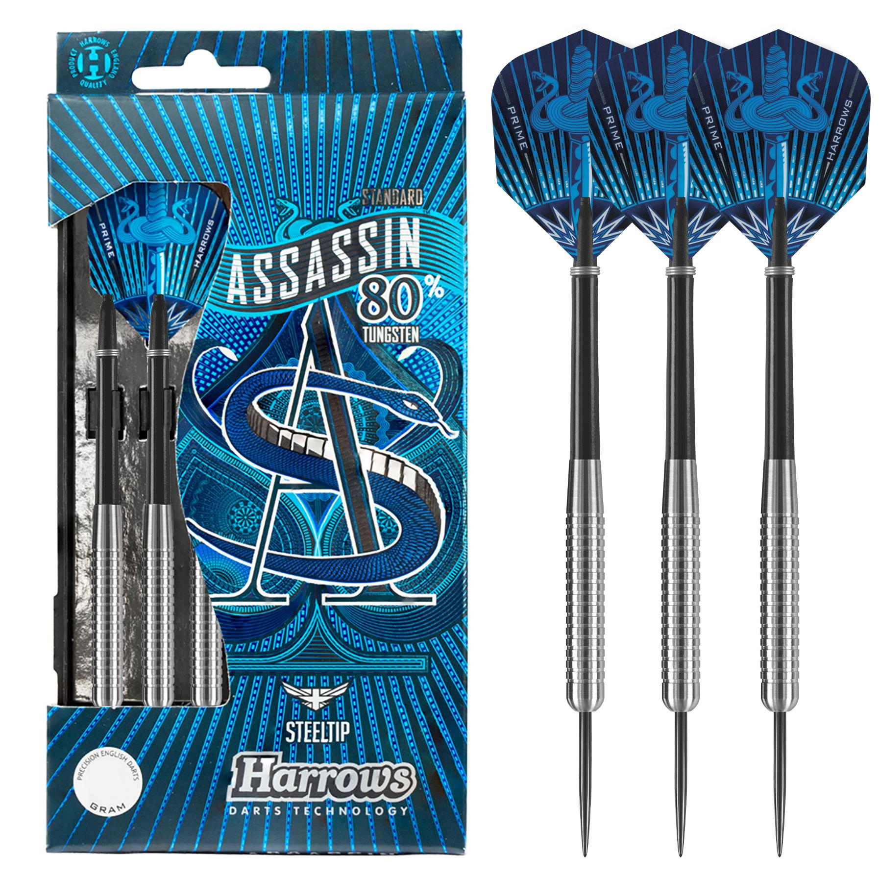harrows-assassin-80-25gr-fl-chettes-pointe-acier image 1