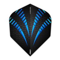 red-dragon-darts-hardcore-radical-blue-fan-standard-ailettes image 2