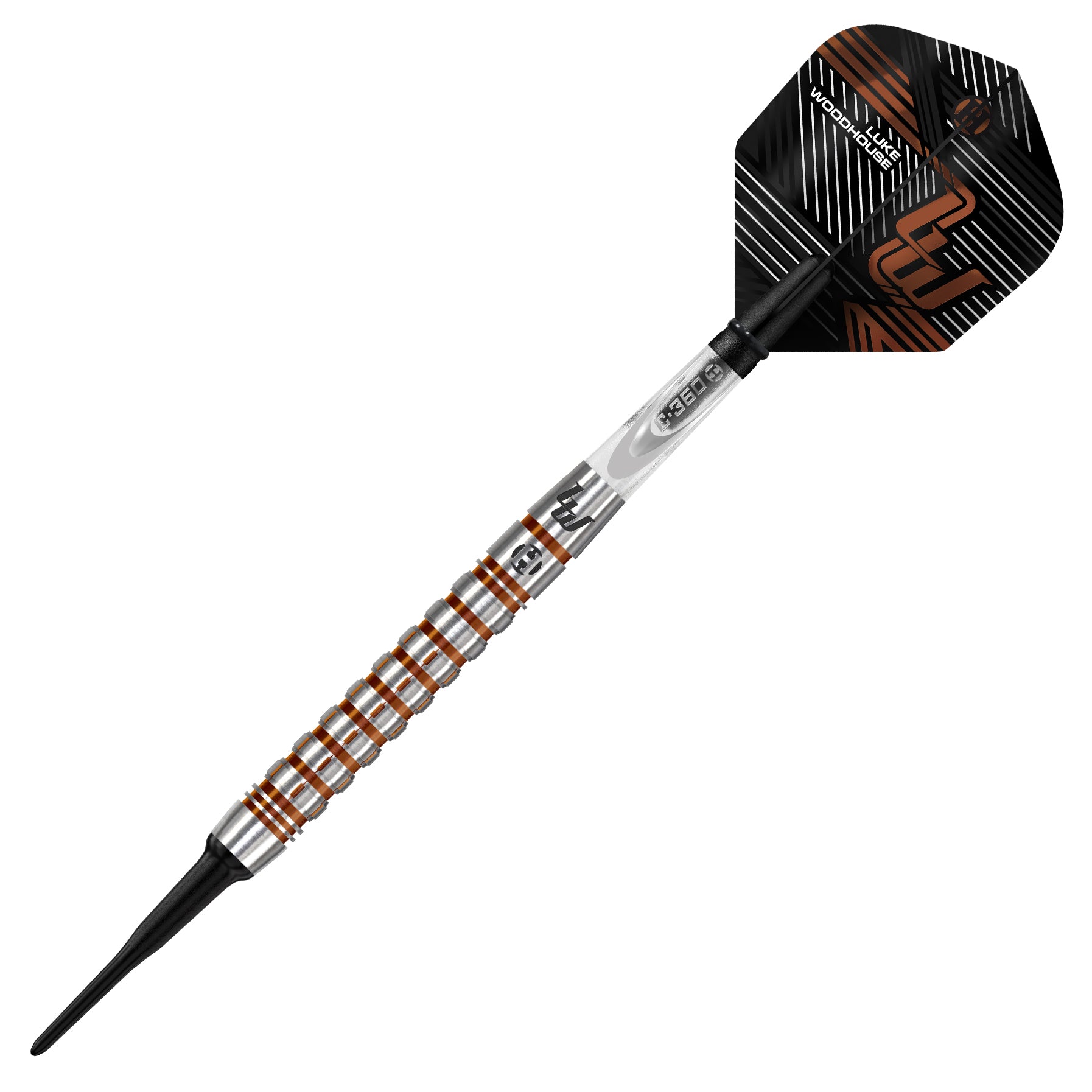 harrows-luke-woodhouse-90-series-2-fl-chettes-soft-tip image 4