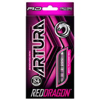 red-dragon-darts-artura-shocking-pink-fl-chettes-acier-teardrop image 4