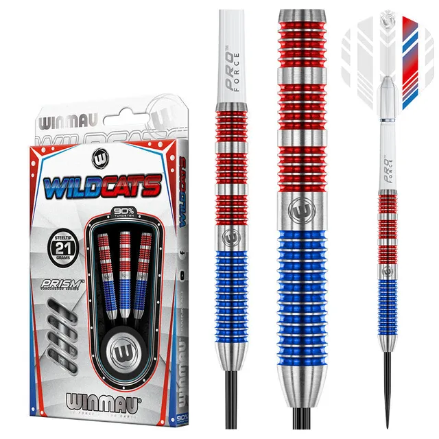winmau-wildcats-jeu-de-fl-chettes-parall-les-bicolores image 1