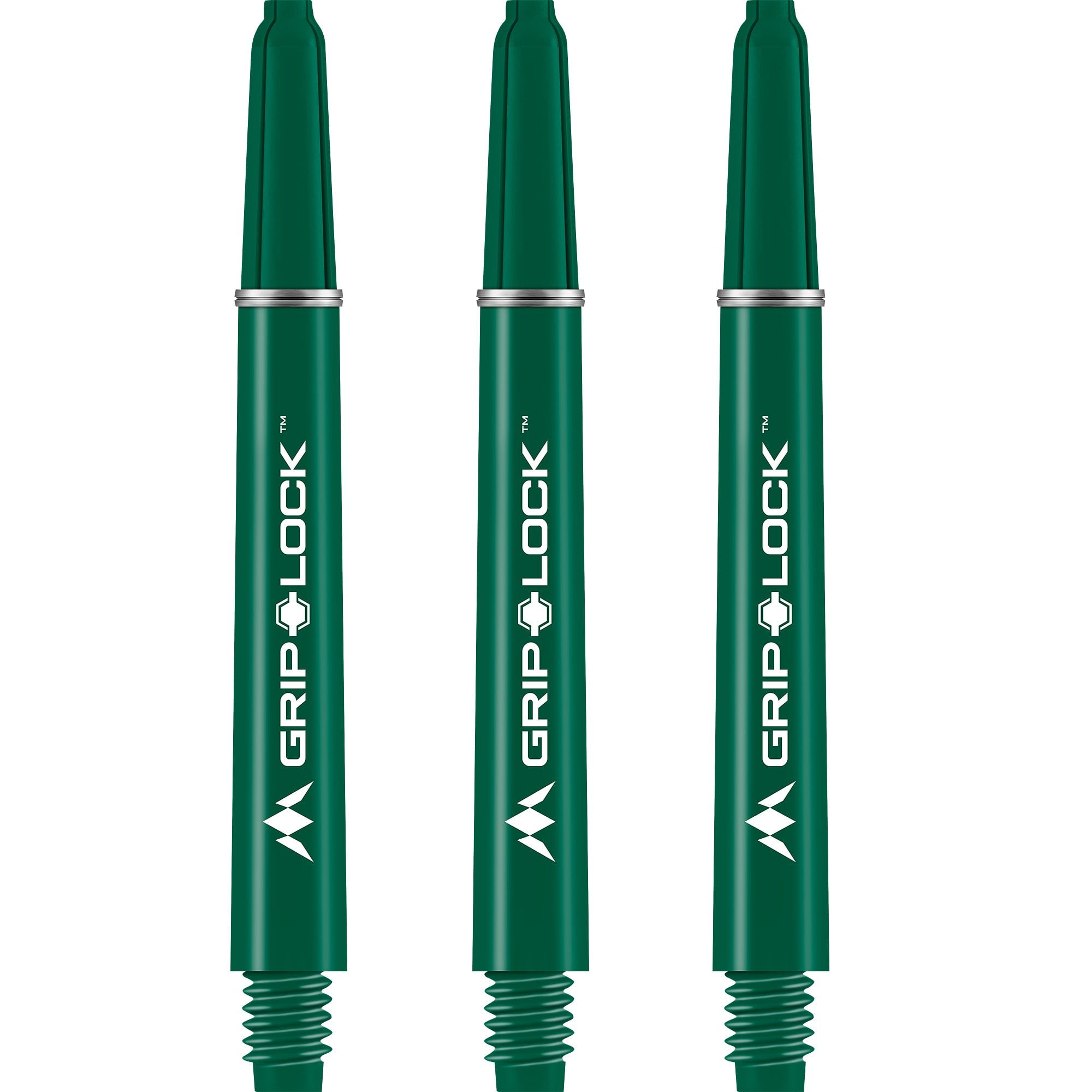 mission-darts-griplock-medium-tiges-nylon-vert-avec-bagues-s-lock image 2