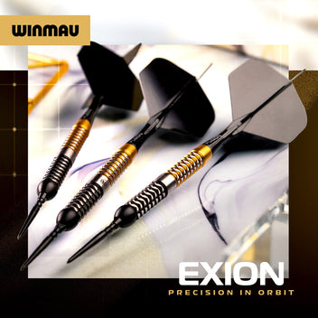 winmau-exion-switch-point-parallel-fl-chettes-pointe-acier-noir-or image 7