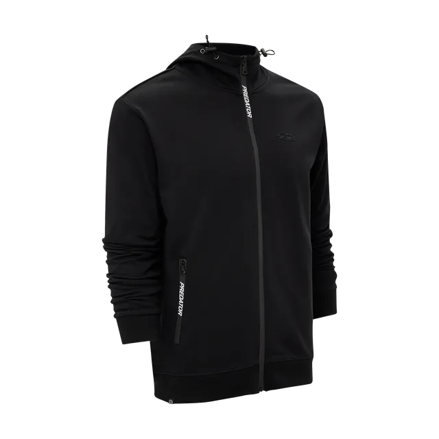 predator-veste-zipp-e-noire-coupe-d-contract-e-unisexe image 1